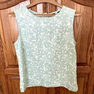 Dockers Button Back Sleeveless Blouse